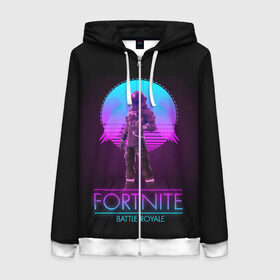 Женская толстовка 3D на молнии с принтом Fortnite в городе Новоалтайск, 100% полиэстер | длина до линии бедра, манжеты и пояс оформлены мягкой тканевой резинкой, двухслойный капюшон со шнурком для регулировки, спереди молния, по бокам два кармана | angel | art | costume | fortnite | game | helmet | man | wings | ангел | арт | игра | костюм | крылья | фортнайт | человек | шлем