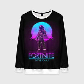 Женский свитшот 3D с принтом Fortnite в городе Новоалтайск, 100% полиэстер с мягким внутренним слоем | круглый вырез горловины, мягкая резинка на манжетах и поясе, свободная посадка по фигуре | angel | art | costume | fortnite | game | helmet | man | wings | ангел | арт | игра | костюм | крылья | фортнайт | человек | шлем
