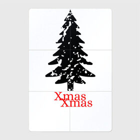 Магнитный плакат 2Х3 с принтом Xmas Tree в городе Новоалтайск, Полимерный материал с магнитным слоем | 6 деталей размером 9*9 см | christmas | tree | елка | ель | иглы | рождество