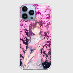 Чехол для iPhone 13 Pro Max с принтом SAKURA в городе Новоалтайск,  |  | Тематика изображения на принте: anime | girl | love | весна | девочка | девушка | дерево | любовь | милашка | милая | сакура | цветы