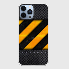 Чехол для iPhone 13 Pro Max с принтом Металлическая преграда в городе Новоалтайск,  |  | Тематика изображения на принте: background | barrier | metal | texture | wall | металл | преграда | стена | текстура | фон