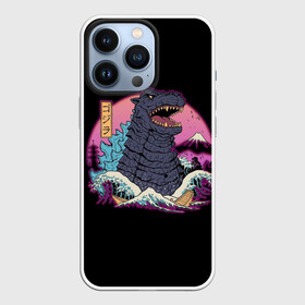 Чехол для iPhone 13 Pro с принтом Godzilla art в городе Новоалтайск,  |  | Тематика изображения на принте: аниме. арт | годзилла | монстр | япония
