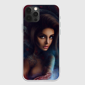 Чехол для iPhone 12 Pro Max с принтом Foxy Girl Neon Девушка и дым Неон в городе Новоалтайск, Силикон |  | digital art. | fox | galaxy | hype | nice girl | night | smoke | space | арт | глаза | девушка | девушка в тату | девушка и тату | дым | иллюстрация | космос | красивая девушка | лиса | неон | портрет | портрет девушки