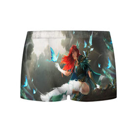 Мужские трусы 3D с принтом Windranger Dota в городе Новоалтайск, 50% хлопок, 50% полиэстер | классическая посадка, на поясе мягкая тканевая резинка | 2 | arcana | dota | dota 2 | dota2 | international | juggernaut | steam | storm spirit | valve | windranger | аркана на вр | вр | дота | дота 2 | дота2