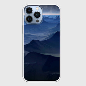 Чехол для iPhone 13 Pro Max с принтом Горный массив в городе Новоалтайск,  |  | Тематика изображения на принте: горный массив | горный хребет | горы | массив | природа | скалы | скальный массив | туман
