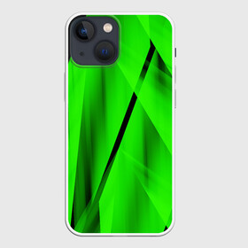 Чехол для iPhone 13 mini с принтом Зеленый неон в городе Новоалтайск,  |  | зелегь | зеленая абстракция | зеленка | зеленые линии | зеленые полосы | зеленый | зеленый неон | неон