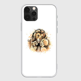 Чехол для iPhone 12 Pro Max с принтом Львы в городе Новоалтайск, Силикон |  | животные | звери | львы | семья львов | хищники