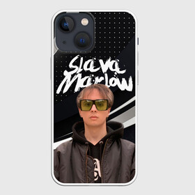 Чехол для iPhone 13 mini с принтом SLAVA MARLOW  АРТЁМ ГОТЛИБ. в городе Новоалтайск,  |  | morgenster | slava marlow | tik tok | артём готлиб | моргенштер | слава мерлов | слава моргенштерн | славик марлоу | тик ток | что ты сделал