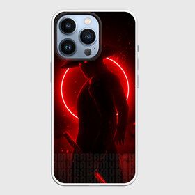 Чехол для iPhone 13 Pro с принтом SAMURAI в городе Новоалтайск,  |  | samurai | катана | красные глаза | меч | неоновое кольцо | неоновые глаза | человек | японская культура
