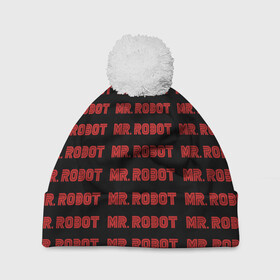 Шапка 3D c помпоном с принтом Mr Robot в городе Новоалтайск, 100% полиэстер | универсальный размер, печать по всей поверхности изделия | allsafe | darlene | e corp | elliot | evil corp | fsociety | mr robot | serial | алсэйф | дарлин | карли чайкин | корпорация зла | мистер робот | монополия | нафих общество | рами малек | сериал | сериалы | хакер | элиот | эллиот