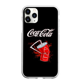 Чехол для iPhone 11 Pro Max матовый с принтом Coca Cola в городе Новоалтайск, Силикон |  | coca cola | газировка | кола | лето | лимонад | свежесть | стакан