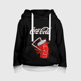 Детская толстовка 3D Coca Cola: в городе Новоалтайск, 100% полиэстер | двухслойный капюшон со шнурком для регулировки, мягкие манжеты на рукавах и по низу толстовки, спереди карман-кенгуру с мягким внутренним слоем | coca cola | газировка | кола | лето | лимонад | свежесть | стакан