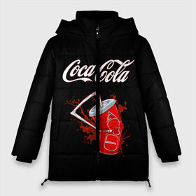 Женская зимняя куртка 3D с принтом Coca Cola в городе Новоалтайск, верх — 100% полиэстер; подкладка — 100% полиэстер; утеплитель — 100% полиэстер | длина ниже бедра, силуэт Оверсайз. Есть воротник-стойка, отстегивающийся капюшон и ветрозащитная планка. 

Боковые карманы с листочкой на кнопках и внутренний карман на молнии | coca cola | газировка | кола | лето | лимонад | свежесть | стакан
