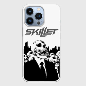 Чехол для iPhone 13 Pro с принтом SKILLET в городе Новоалтайск,  |  | skillet | skillet 2020 | skillet hero | skillet monster | skillet rose | группа skillet | скелет