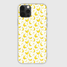 Чехол для iPhone 12 Pro Max Банановый рай: в городе Новоалтайск, Силикон | | bananas | circle | fruit | pattern | бананы | кружок | узор | фрукт