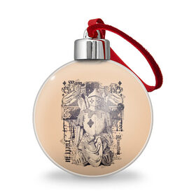 Ёлочный шар с принтом Доспехи война в городе Новоалтайск, Пластик | Диаметр: 77 мм | доспехи | королевство. | ретро | рыцарские доспехи | рыцарь | средневековье