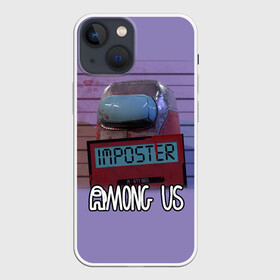 Чехол для iPhone 13 mini с принтом AMONG US в городе Новоалтайск,  |  | among us | impostor | амонг ас | игра | космический | космический корабль | космонавт | космос | мем | предатель | среди нас | экшен