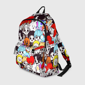 Рюкзак 3D с принтом BTS / BT21 в городе Новоалтайск, 100% полиэстер | лямки с регулируемой длиной, сверху петелька, чтобы рюкзак можно было повесить на вешалку. Основное отделение закрывается на молнию, как и внешний карман. Внутри два дополнительных кармана, один из которых закрывается на молнию. По бокам два дополнительных кармашка | bangtan sonyeondan | bts | bts love. | kpop | битиэс | бтс | кпоп | фанфик бтс | чон чонгук