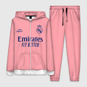 Женский костюм 3D с принтом REAL MADRID, выездная 20 21 в городе Новоалтайск,  |  | real | real madrid | ssrufcclub | выездная форма | гостевая | лалига | лига чемпионов | реал | реал мадрид | сезон 2020 2021 | футбол | футбольная