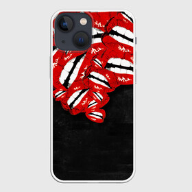 Чехол для iPhone 13 mini с принтом Губы в городе Новоалтайск,  |  | lips | губы | любовь | страсть