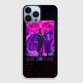 Чехол для iPhone 13 Pro Max с принтом Бегущий по лезвию в городе Новоалтайск,  |  | Тематика изображения на принте: balde runner | bladerunner | cyberpunk | бегущий человек | бегущий человек 2049 | будущее | киберпанк | классика | неон | райан гослинг | фильм | фильмы | харрисон форд