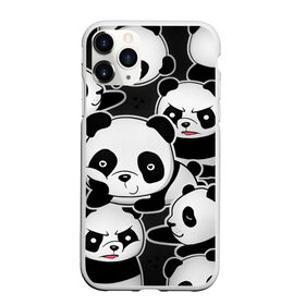 Чехол для iPhone 11 Pro матовый Смешные панды: в городе Новоалтайск, Силикон | | животные | медведи | мишки | мультяшки | смешные панды