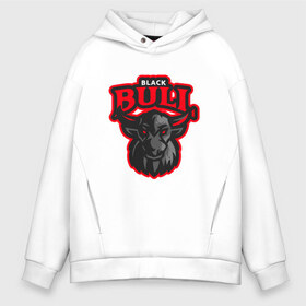 Мужское худи Oversize хлопок с принтом Black Bull в городе Новоалтайск, френч-терри — 70% хлопок, 30% полиэстер. Мягкий теплый начес внутри —100% хлопок | боковые карманы, эластичные манжеты и нижняя кромка, капюшон на магнитной кнопке | 2020 | 2021 | bull | bulls | claus | cow | ox | santa | буйвол | бычок | год быка | дед мороз | деревня | животные | зима | корова | коррида | матадор | новый год | праздник | рог | рога | рогатый | санта клаус | символ | скот