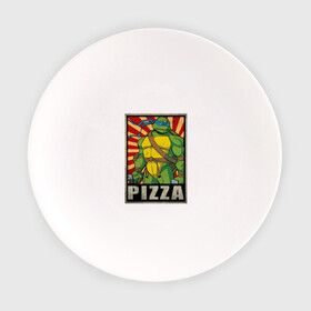 Тарелка с принтом Pizza Turtles в городе Новоалтайск, фарфор | диаметр - 210 мм
диаметр для нанесения принта - 120 мм | donatello | leonardo | michelangelo | ninja | raphael | turtles | воин | донателло | животные | карате | комикс | комиксы | крэнг | леонардо | микеланджело | мультфильм | мутант | мутанты | ниндзя | пицца | рафаэль | сплинтер