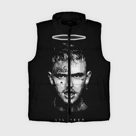 Женский жилет утепленный 3D с принтом LIL PEEP WB в городе Новоалтайск,  |  | lil | lil peep | logobombing | peep. лил | pump | rap | xxx | xxxtenticon | пип | с лил пипом
