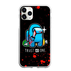 Чехол для iPhone 11 Pro Max матовый с принтом TRUST NO ONE в городе Новоалтайск, Силикон |  | Тематика изображения на принте: among us | impostor | sus | амонг ас | амонг ус | амонгас | амонгус | астронавт | белый | желтый | зеленый | игра | космонавт | космос | красный | оранжевый | предатель | призрак | самозванец | синий | среди нас