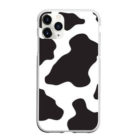 Чехол для iPhone 11 Pro Max матовый с принтом корова в городе Новоалтайск, Силикон |  | Тематика изображения на принте: животные | корова | пятна