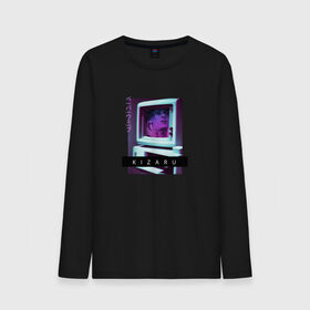 Мужской лонгслив хлопок с принтом Vaporwave Kizaru Mac в городе Новоалтайск, 100% хлопок |  | album | born to trap | haunted family | hip hop | karmageddon | music | neon | retro | retrowave | spain | trend | yvn kxx | альбом | испания | кизару | музыка | неон | реп | ретровейв | рожденный | рэп | стиль | тренд | треп 