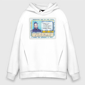 Мужское худи Oversize хлопок с принтом Return to the 36 Chambers в городе Новоалтайск, френч-терри — 70% хлопок, 30% полиэстер. Мягкий теплый начес внутри —100% хлопок | боковые карманы, эластичные манжеты и нижняя кромка, капюшон на магнитной кнопке | 