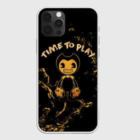 Чехол для iPhone 12 Pro Max с принтом Bendy And The Ink Machine в городе Новоалтайск, Силикон |  | bendy | bendy and the ink machine | бенди | бени | бенни | бэнди | детская | детям | игра | капли | компьютерная игра | краска | машина | подтеки | ужастик | чернила | чернильная