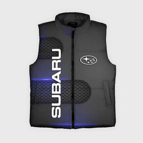 Женский жилет утепленный 3D SUBARU: в городе Новоалтайск,  |  | subaru | авто | автомобиль | логотип | марка | машина | надпись | субару | текстура