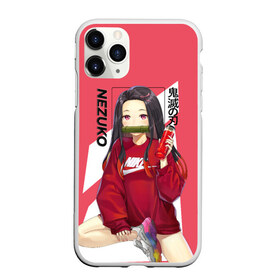 Чехол для iPhone 11 Pro Max матовый с принтом Nezuko в городе Новоалтайск, Силикон |  | Тематика изображения на принте: kimetsu no yaiba | nezuko | tanjiro kamado | zenitsu agatsuma | камадо | клинок рассекающий демонов | незуко | танджиро камадо
