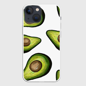 Чехол для iPhone 13 mini с принтом Авокадо в городе Новоалтайск,  |  | avocado | fruit | авокадо | овощ | фрукт
