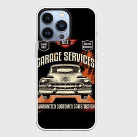 Чехол для iPhone 13 Pro с принтом Гаражный сервис в городе Новоалтайск,  |  | авто сервис | автомобили | автотюнинг. | гаражный сервис | кастом авто | машины | ретро автомобили