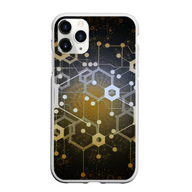 Чехол для iPhone 11 Pro Max матовый с принтом Blockchain технология в городе Новоалтайск, Силикон |  | blockchain | crypto | блокчейн | крипто | технология