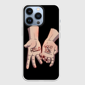 Чехол для iPhone 13 Pro с принтом Академия Амбрелла в городе Новоалтайск,  |  | academy | bye | good | goodbye | hargreeves | hello | klaus | netflix | umbrella | академия | амбрелла | клаус харгривз | нетфликс | сезон | сериал
