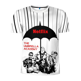 Мужская футболка 3D спортивная с принтом The Umbrella Academy Season 3 в городе Новоалтайск, 100% полиэстер с улучшенными характеристиками | приталенный силуэт, круглая горловина, широкие плечи, сужается к линии бедра | netflix | rain | superheroes | the umbrella academy | tv series | umbrella | академия амбрелла | дождь | зонтик | нетфликс | сериал | супергерои