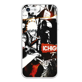Чехол для iPhone 5/5S матовый с принтом Bleach Блич Ичиго Курасаки в городе Новоалтайск, Силикон | Область печати: задняя сторона чехла, без боковых панелей | Тематика изображения на принте: anime | bleach | blitch | ichigo | manga | naruto | one piece | аниме | блич | итиго | ичиго | курасаки | куросаки | манга | наруто