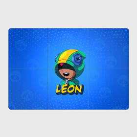 Магнитный плакат 3Х2 с принтом BRAWL STARS LEON в городе Новоалтайск, Полимерный материал с магнитным слоем | 6 деталей размером 9*9 см | brawl stars | games | leon | бравл старс | бравл старс амбер | браул старс | игры | легендарный бравлер | леон