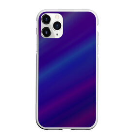 Чехол для iPhone 11 Pro Max матовый с принтом Диско полосы в городе Новоалтайск, Силикон |  | Тематика изображения на принте: градиент | диско | заливка | полосы | синий | фон