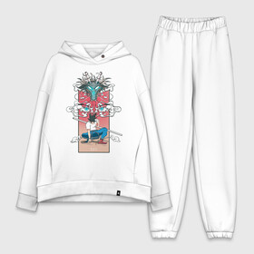 Женский костюм хлопок Oversize с принтом Jin God of High School в городе Новоалтайск,  |  | anime | mad cow dae wi | mi ra yu | mira yu | mo ri jin | mori jin | the god of high school | аниме | бог старшей школы | боевые искусства | дэви хан | мира ю | мори джин | фантастика | фэнтези | царь горы | экшен