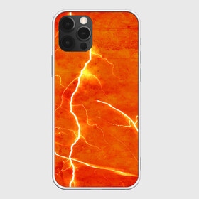 Чехол для iPhone 12 Pro Max с принтом Молния в городе Новоалтайск, Силикон |  | Тематика изображения на принте: гроза | гром | молния | оранжевый | разряд молнии | свет