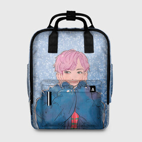 Женский рюкзак 3D с принтом JIMIN SPRING DAY в городе Новоалтайск, 100% полиэстер | лямки с регулируемой длиной, сверху ручки, чтобы рюкзак нести как сумку. Основное отделение закрывается на молнию, как и внешний карман. Внутри два дополнительных кармана, один из которых закрывается на молнию. По бокам два дополнительных кармашка, куда поместится маленькая бутылочка
 | Тематика изображения на принте: bt21 | bts | hoseok | jhope | jimin | jin | jungkook | namjoon | rm | taehyung | v | бантан | бт21 | бтс | весна | ви | голубая | джей хоуп | джин | зима | намджун | новый год | рм | снег | снежинки | спринг дэй | тэхен | хосок | чимин | чонгук 