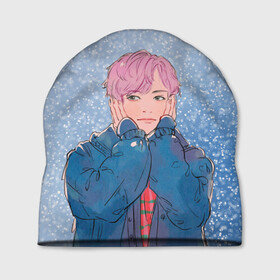 Шапка 3D с принтом JIMIN SPRING DAY в городе Новоалтайск, 100% полиэстер | универсальный размер, печать по всей поверхности изделия | Тематика изображения на принте: bt21 | bts | hoseok | jhope | jimin | jin | jungkook | namjoon | rm | taehyung | v | бантан | бт21 | бтс | весна | ви | голубая | джей хоуп | джин | зима | намджун | новый год | рм | снег | снежинки | спринг дэй | тэхен | хосок | чимин | чонгук 