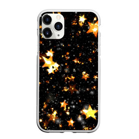 Чехол для iPhone 11 Pro Max матовый с принтом Звезды боке в городе Новоалтайск, Силикон |  | star | боке | звезда | звезды | золотые звезды