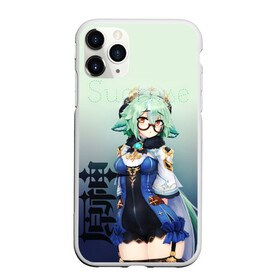 Чехол для iPhone 11 Pro Max матовый с принтом Sucrose в городе Новоалтайск, Силикон |  | anime | genshin impact | genshin impact аниме | sucrose | wifu | аниме | вайфу | геншн импакт